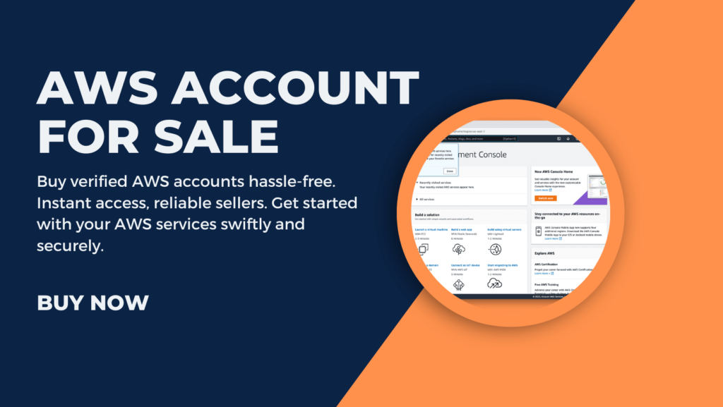 AWS Account For sale